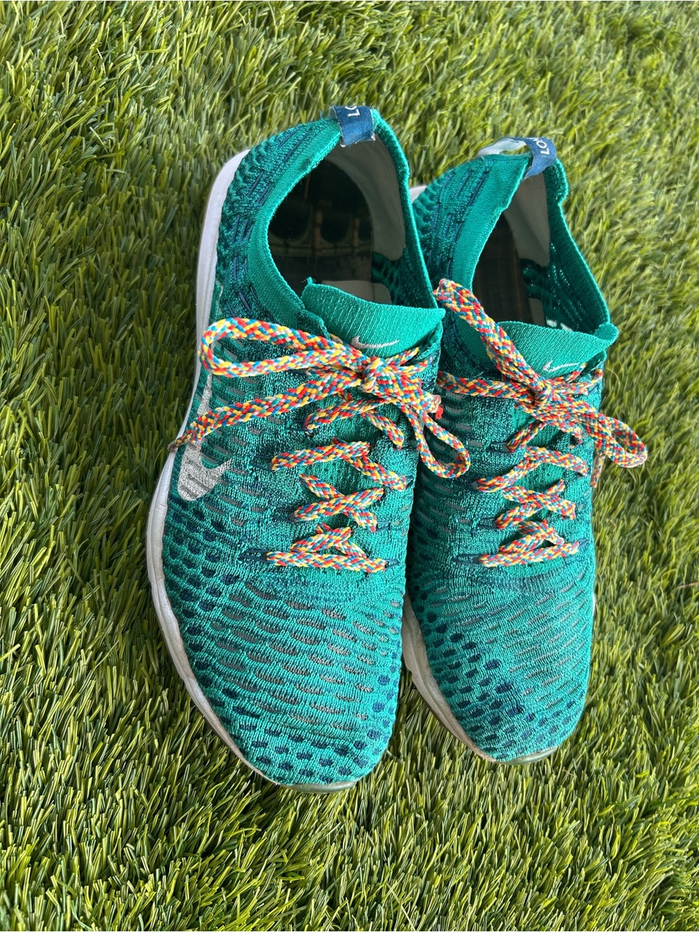 Nike London Air Zoom Fearless Fly Knit LDN Jade Running Shoe size Women's 8.0